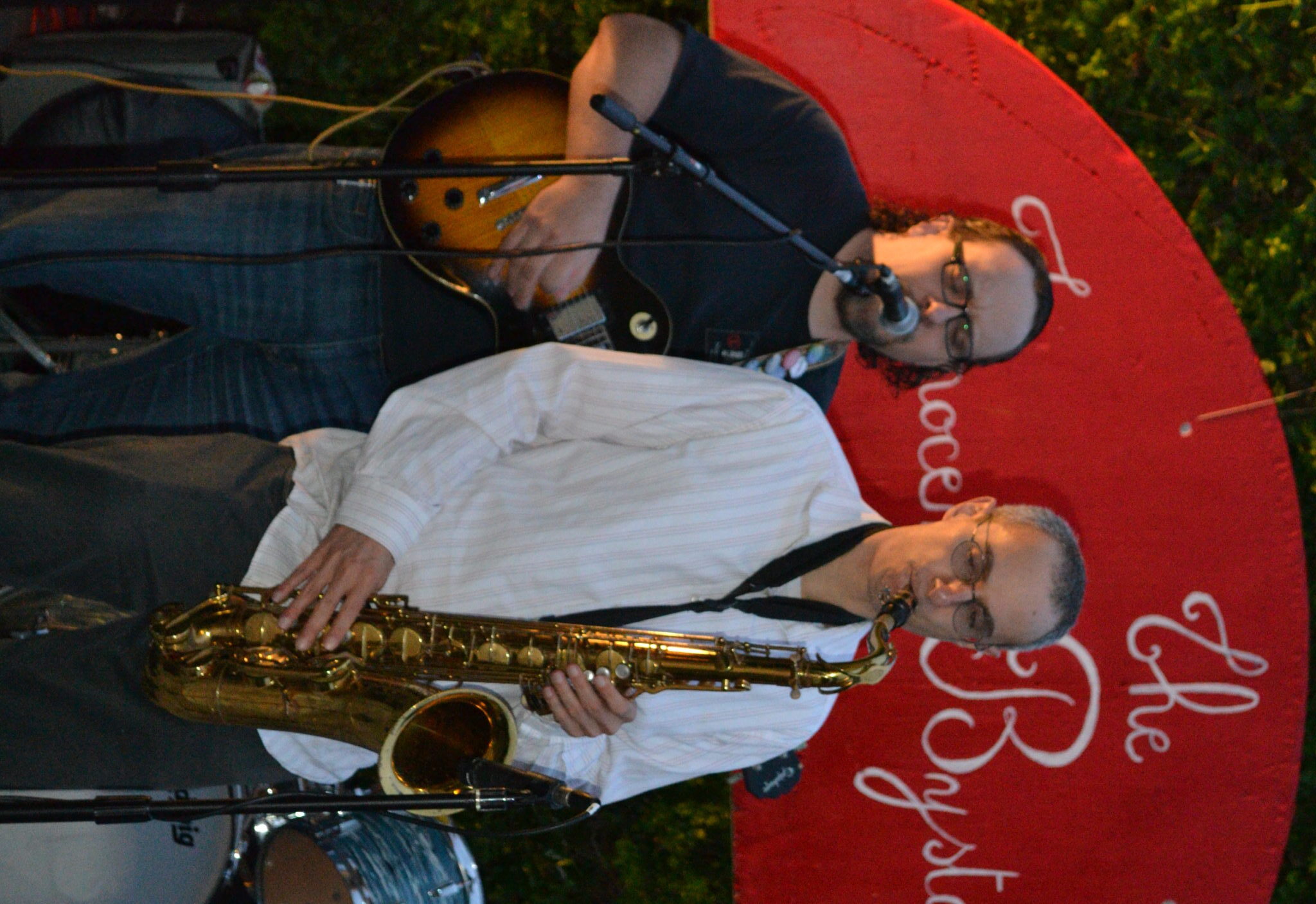 Innocent Bystanders Eric Lane and Kaimi Wenger play in Kensington San Diego